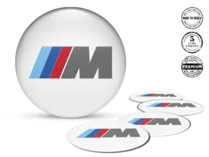 BMW Wheel Badge Brand Sports Temporal Surge Grid